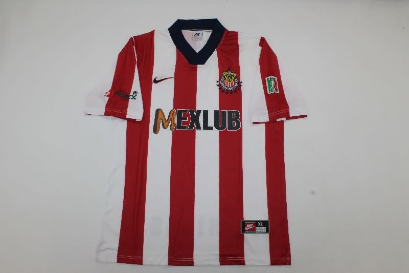 AAA(Thailand) Guadalajara 1997/98 Home Retro Soccer Jersey 02