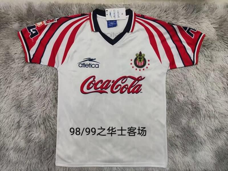 AAA(Thailand) Guadalajara 1998/99 Away Retro Soccer Jersey