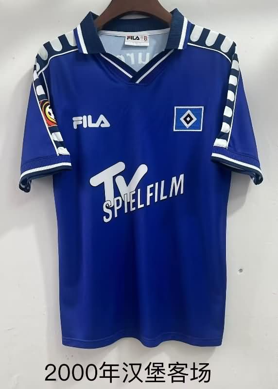 AAA(Thailand) Hamburger SV 2000/01 Away Retro Soccer Jersey