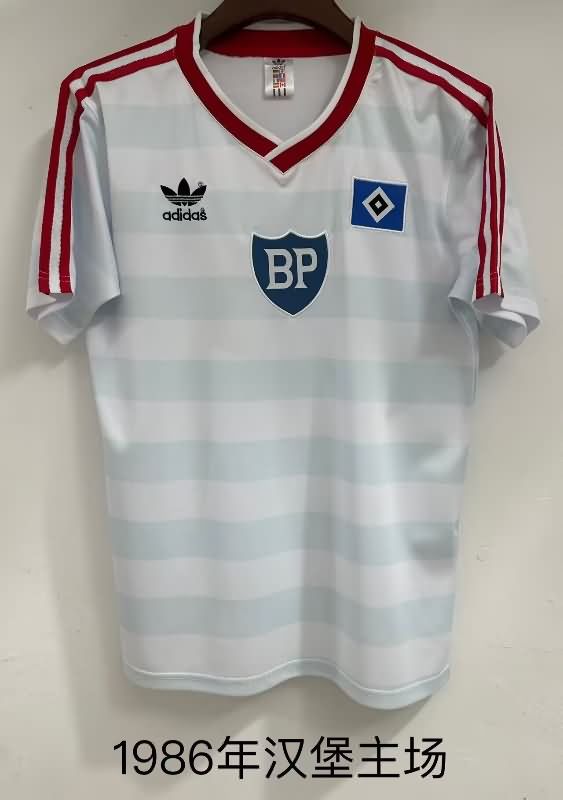 AAA(Thailand) Hamburger SV 1985/87 Home Retro Soccer Jersey