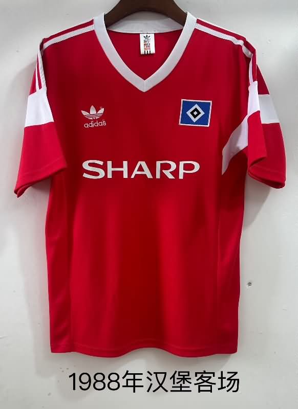 AAA(Thailand) Hamburger SV 1988/89 Away Retro Soccer Jersey