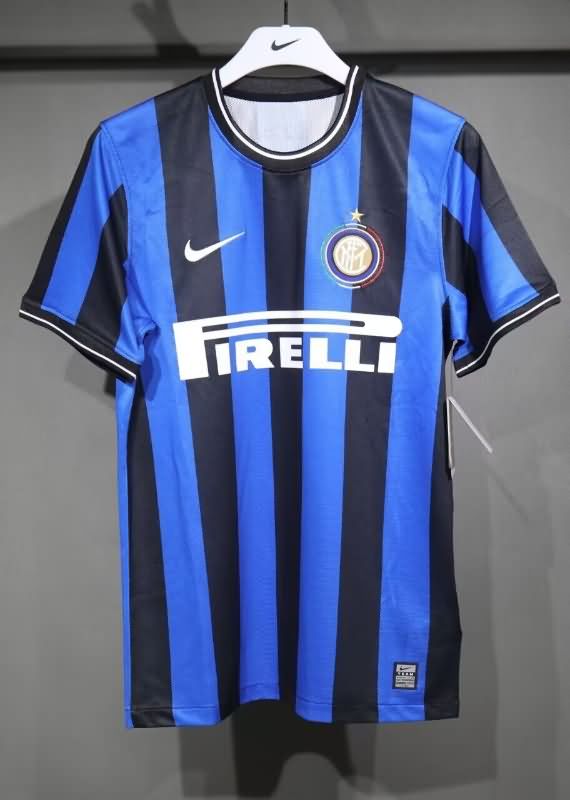 AAA(Thailand) Inter Milan 2009/2010 Home Retro Soccer Jersey (Player)