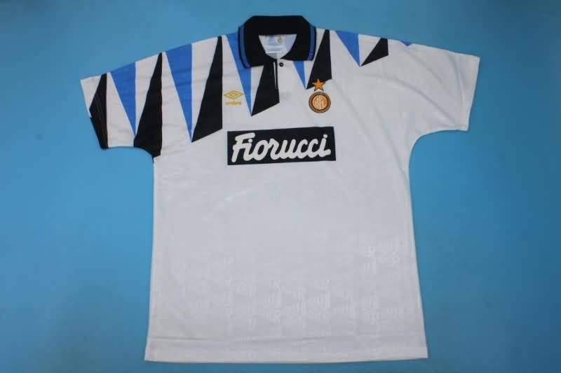 AAA(Thailand) Inter Milan 1991/92 Away Retro Soccer Jersey