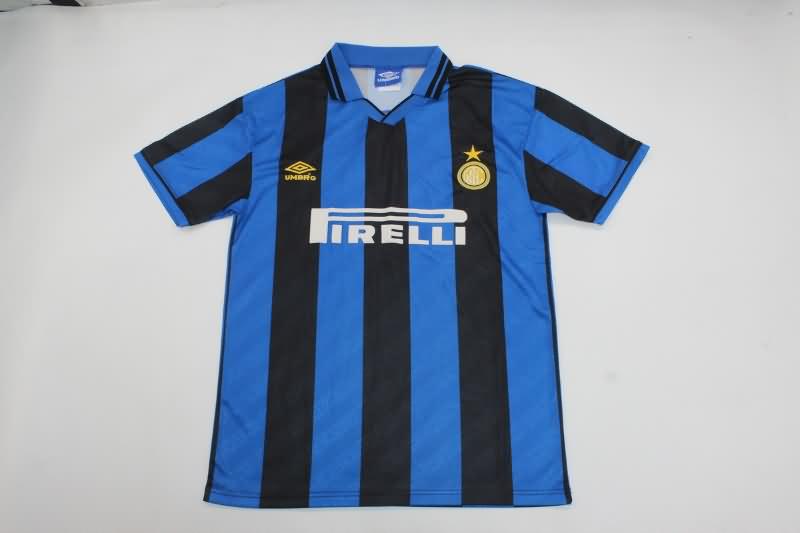 AAA(Thailand) Inter Milan 1995/96 Home Retro Soccer Jersey