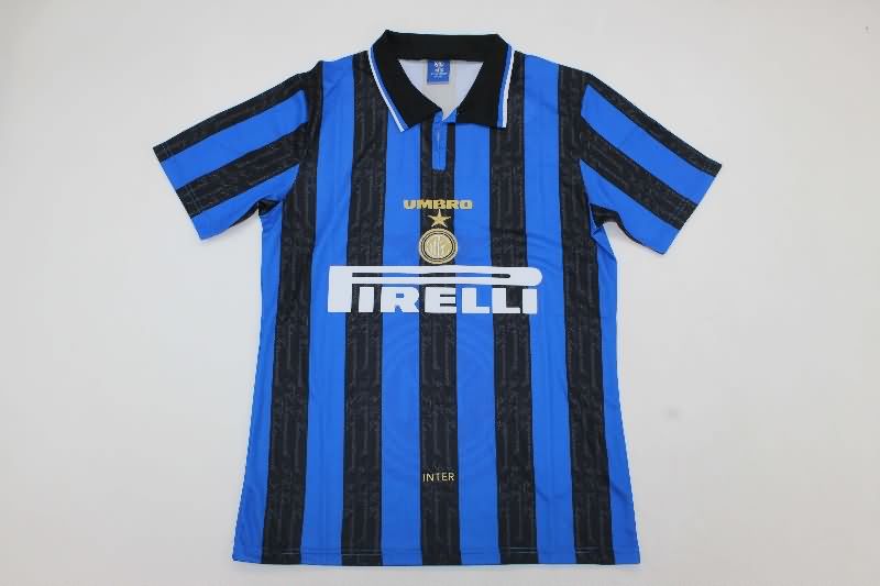 AAA(Thailand) Inter Milan 1996/97 Home Retro Soccer Jersey