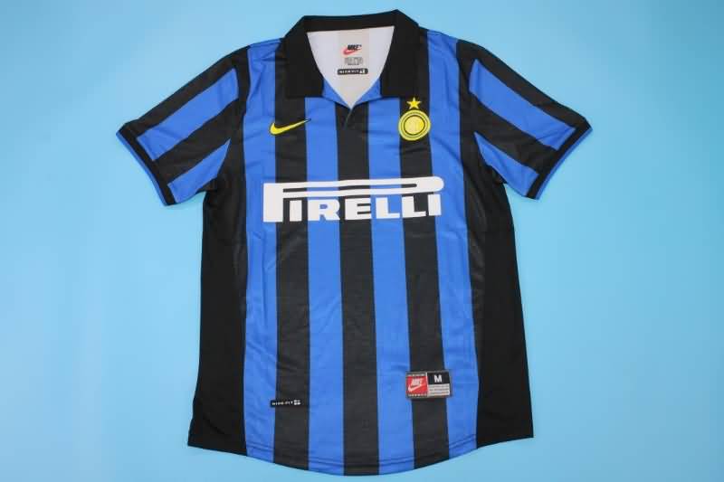 AAA(Thailand) Inter Milan 1998/99 Home Retro Soccer Jersey