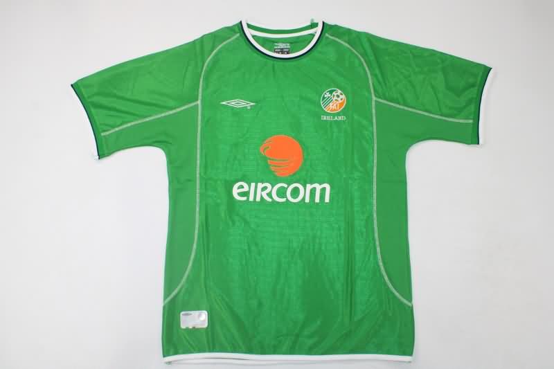 AAA(Thailand) Ireland 2002 Home Retro Soccer Jersey