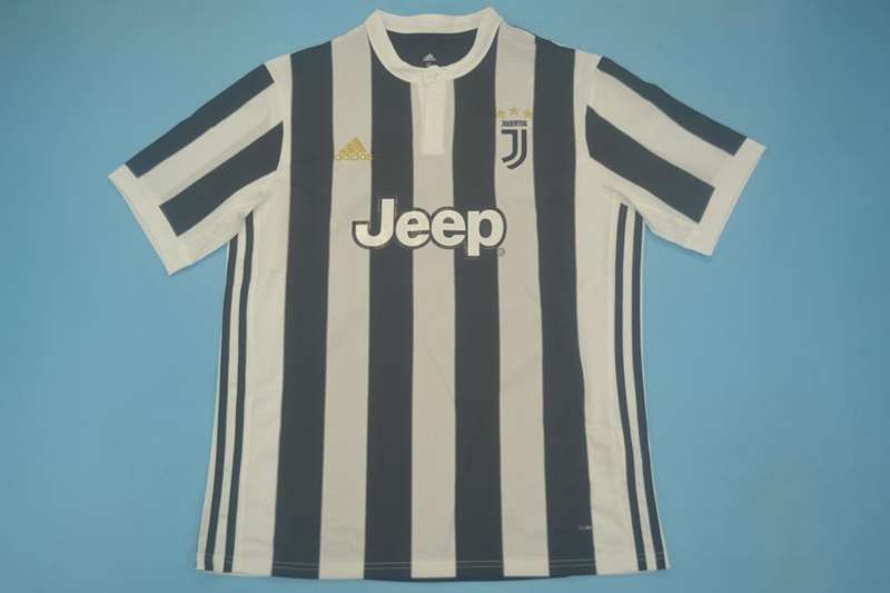 AAA(Thailand) Juventus 17/18 Home Retro Soccer Jersey AAA(Thailand) Juventus 17/18 Home Retro Soccer Jersey