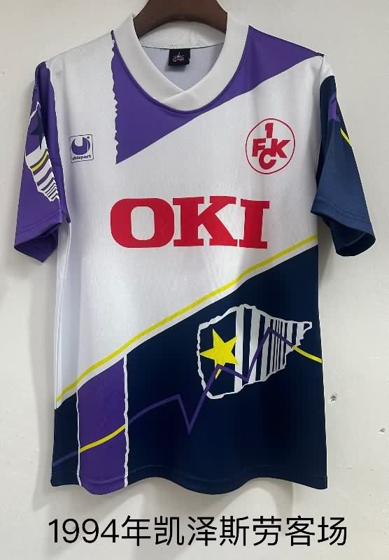 AAA(Thailand) Kaiserslautern 1993/94 Away Retro Soccer Jersey