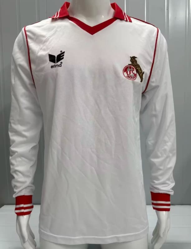 AAA(Thailand) Koln 1978/79 Home Retro Long Sleeve Soccer Jersey AAA(Thailand) Koln 1978/79 Home Retro Long Sleeve Soccer Jersey