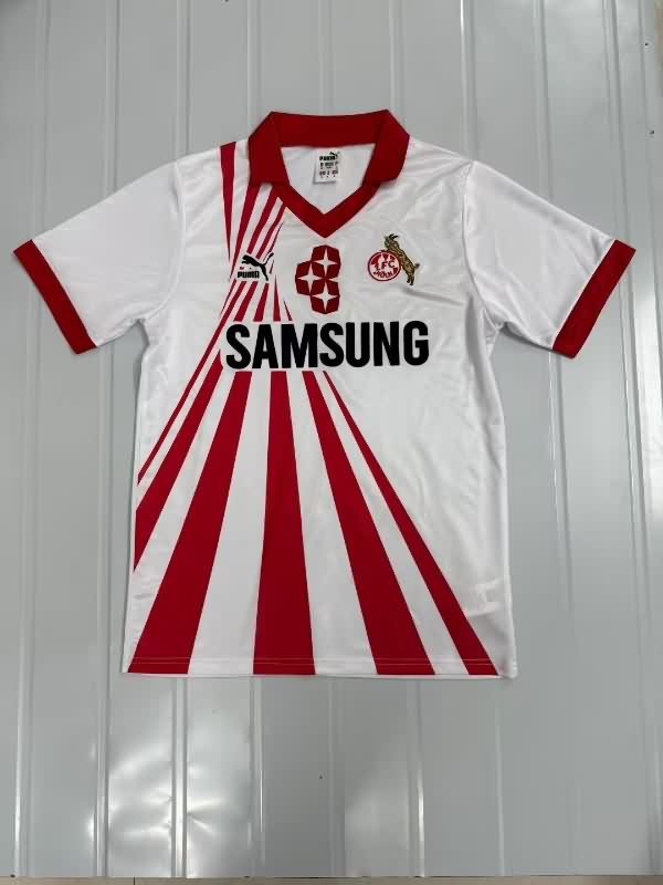 AAA(Thailand) Koln 1990/91 Home Retro Soccer Jersey