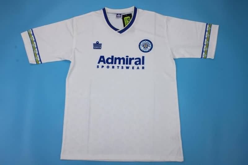 AAA(Thailand) Leeds United 1992/93 Home Retro Soccer Jersey