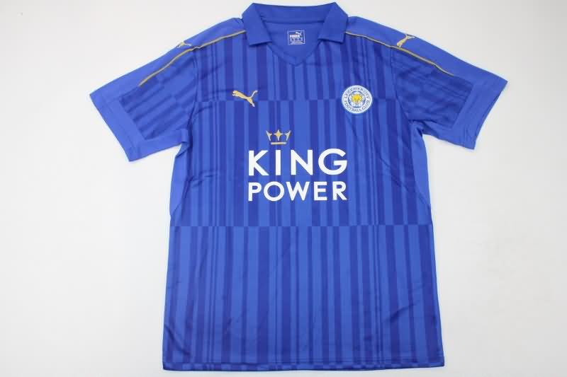 AAA(Thailand) Leicester City 2016/17 Home Retro Soccer Jersey