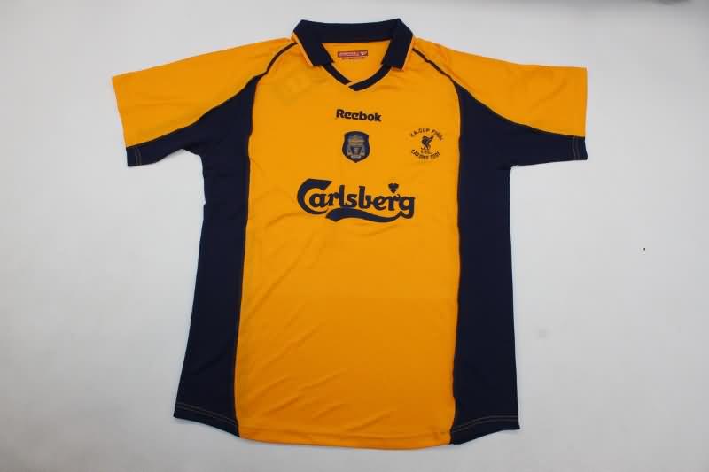 AAA(Thailand) Liverpool 2000/01 FA Cup Final Retro Soccer Jersey