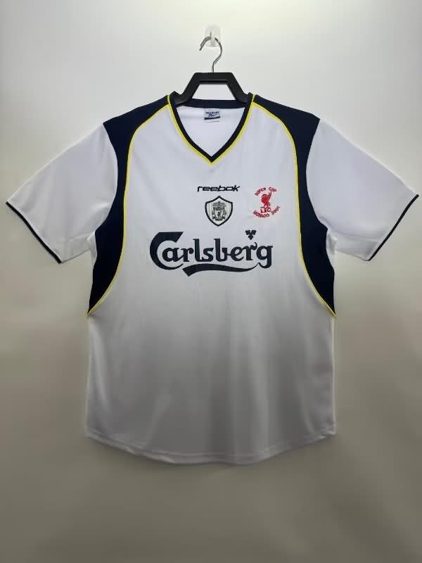 AAA(Thailand) Liverpool 2001/02 Super Cup Final Retro Soccer Jersey