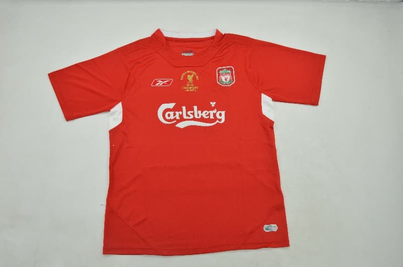 AAA(Thailand) Liverpool 2004/05 UCL Home Retro Soccer Jersey