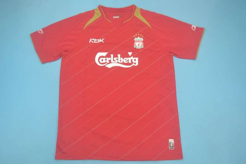AAA(Thailand) Liverpool 2005/06 Home Retro Soccer Jersey