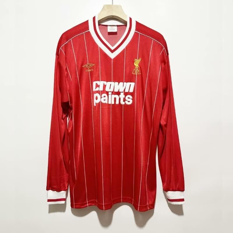 AAA(Thailand) Liverpool 1982/83 Home Long Sleeve Retro Soccer Jersey