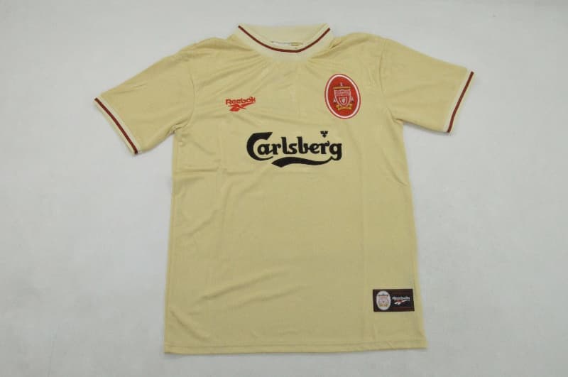 AAA(Thailand) Liverpool 1996/97 Away Retro Soccer Jersey