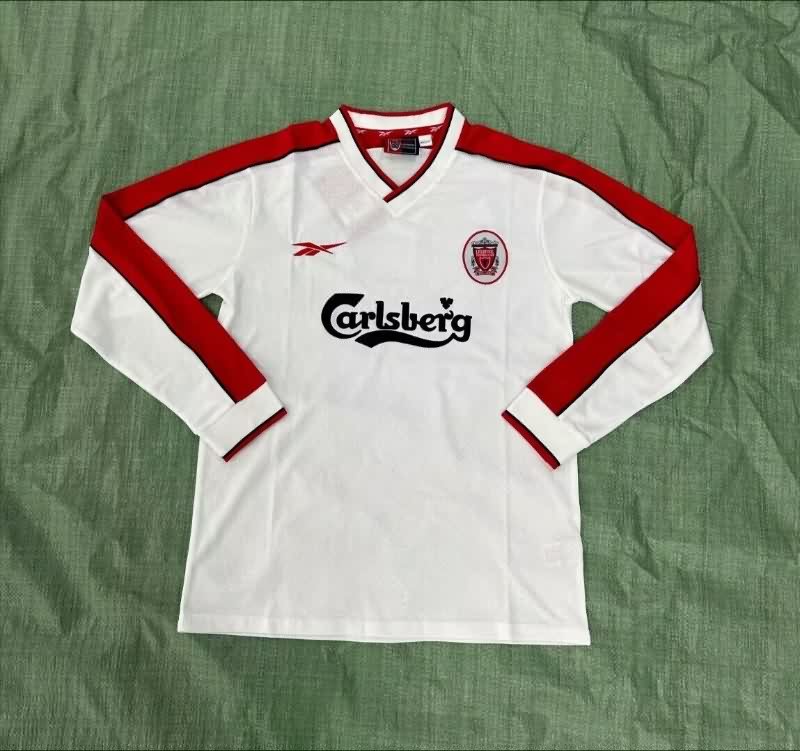 AAA(Thailand) Liverpool 1998/99 Away Retro Long Sleeve Soccer Jersey