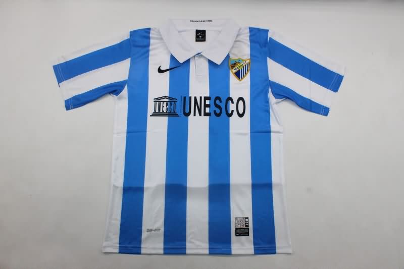 AAA(Thailand) Malaga 2012/13 Home Retro Soccer Jersey