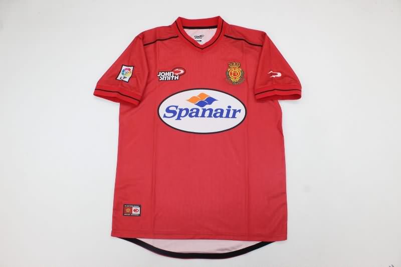 AAA(Thailand) Mallorca 2000/01 Home Retro Soccer Jersey