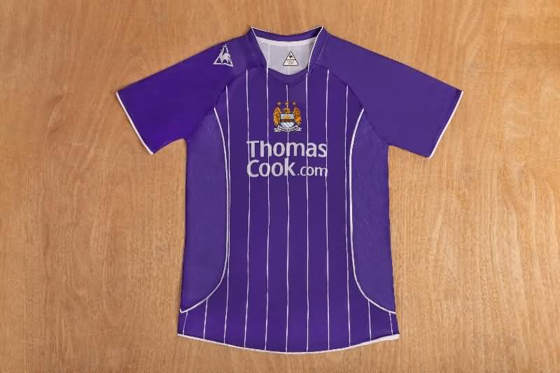 AAA(Thailand) Manchester City 2007/08 Away Retro Soccer Jersey