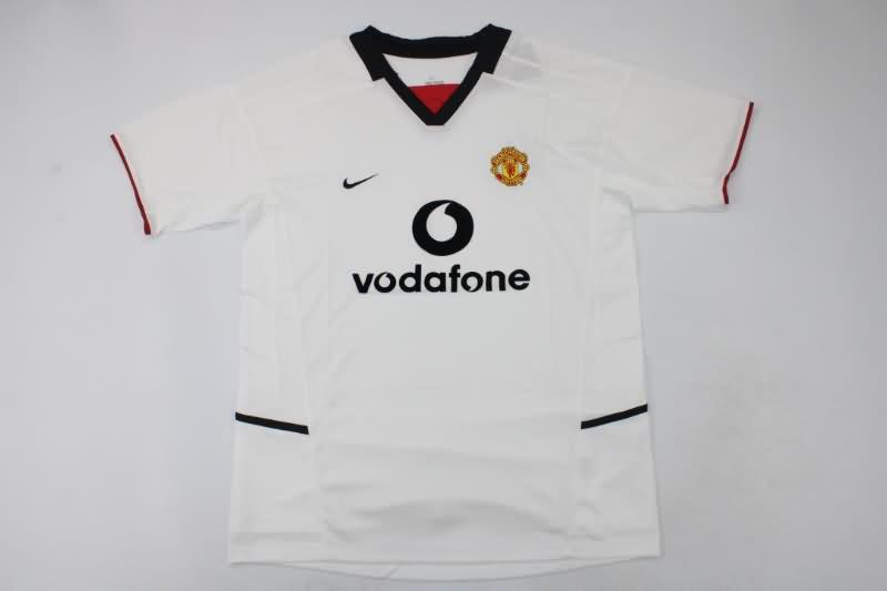 AAA(Thailand) Manchester United 02/03 Away Retro Soccer Jersey