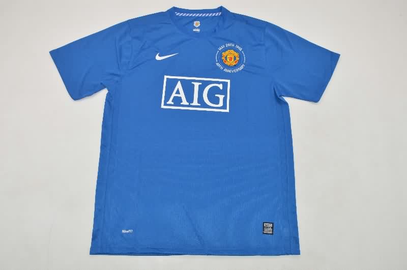 AAA(Thailand) Manchester United 08/09 Third 40th Retro Soccer Jersey