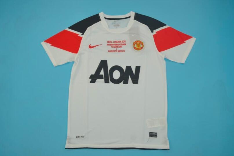 AAA(Thailand) Manchester United 10/11 UCL Final Soccer Jersey