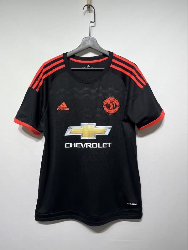 AAA(Thailand) Manchester United 2015/16 Third Retro Soccer Jersey