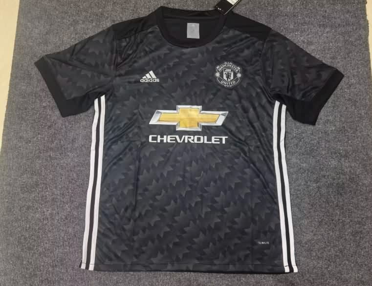 AAA(Thailand) Manchester United 2017/18 Away Retro Soccer Jersey AAA(Thailand) Manchester United 2017/18 Away Retro Soccer Jersey