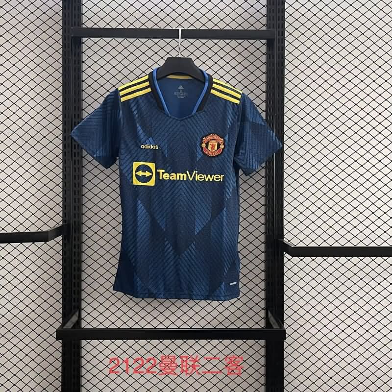 AAA(Thailand) Manchester United 2021/22 Third Retro Soccer Jersey