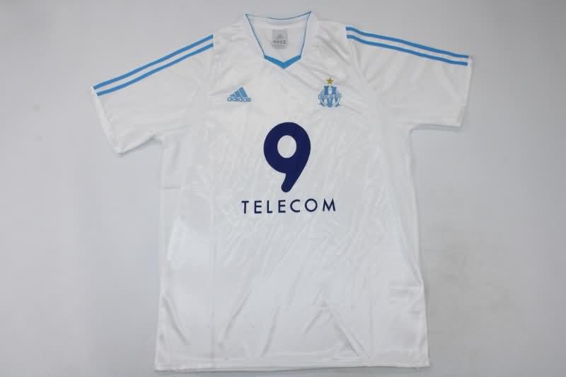 AAA(Thailand) Marseilles 2003/04 Home Retro Soccer Jersey