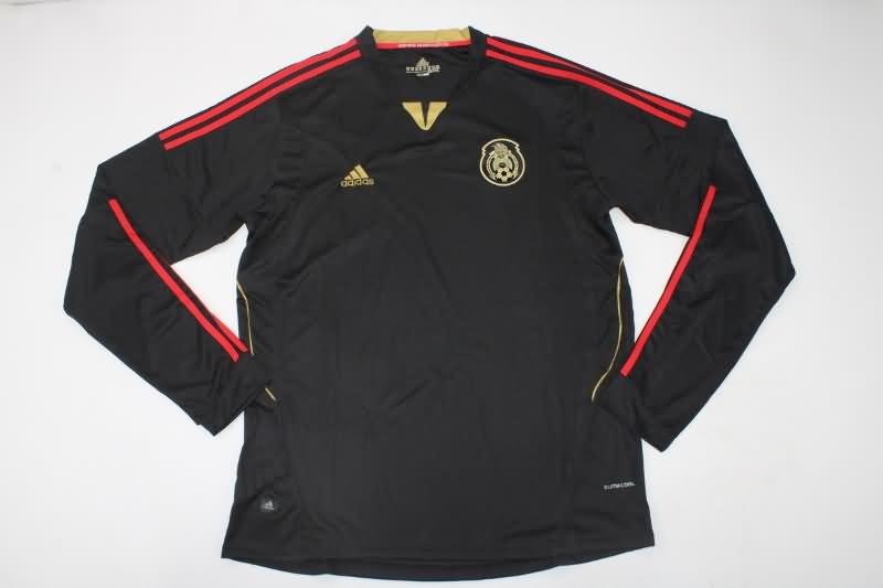 AAA(Thailand) Mexico 2011/12 Away Long Sleeve Retro Soccer Jersey