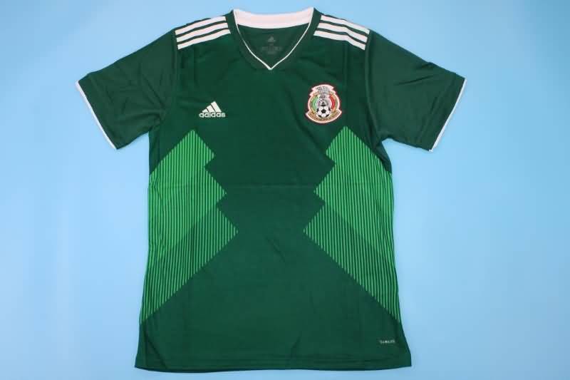 AAA(Thailand) Mexico 2017/18 Home Retro Soccer Jersey