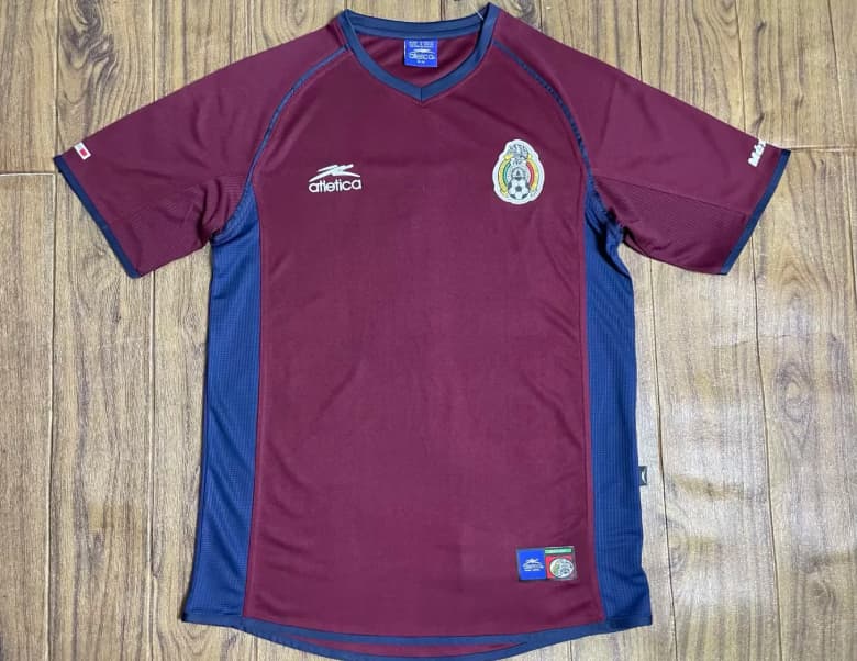 AAA(Thailand) Mexico 2002 Third Retro Soccer Jersey AAA(Thailand) Mexico 2002 Third Retro Soccer Jersey