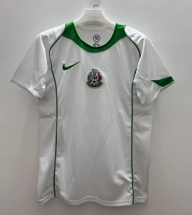 AAA(Thailand) Mexico 2004 Away Retro Soccer Jersey