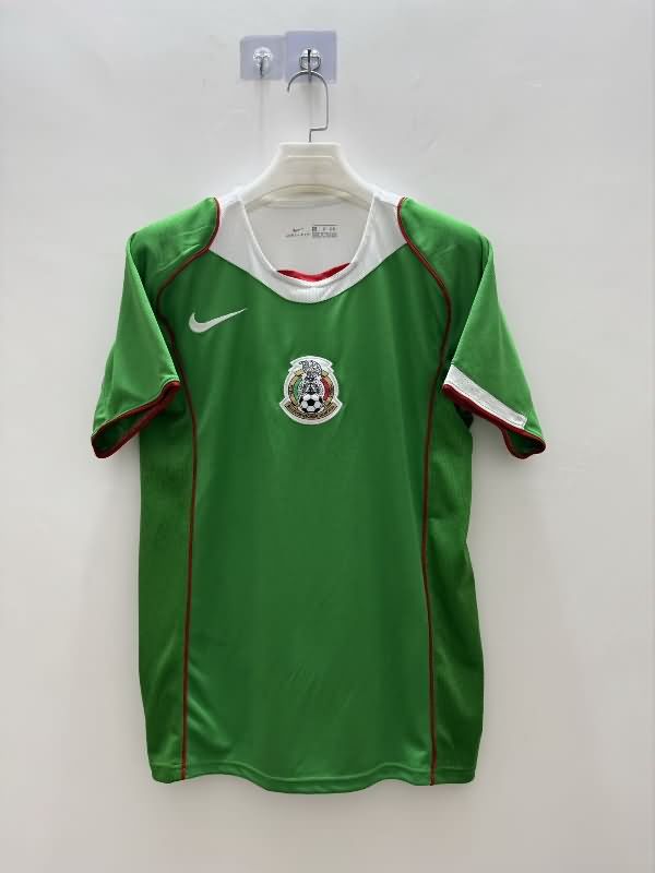 AAA(Thailand) Mexico 2004 Home Retro Soccer Jersey