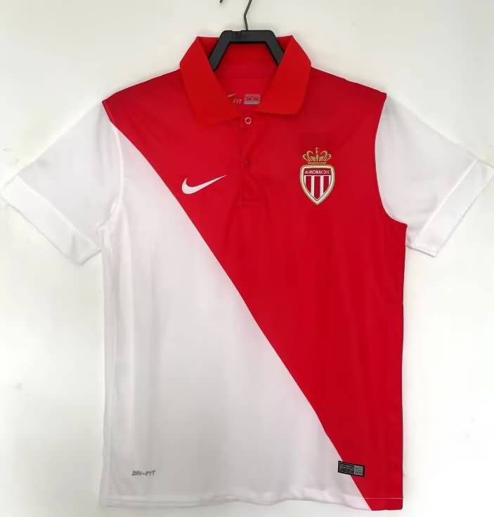 AAA(Thailand) Monaco 2014/15 Home Retro Soccer Jersey