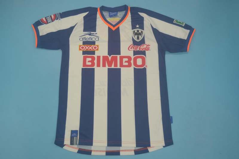 AAA(Thailand) Monterrey 2002/03 Home Retro Soccer Jersey