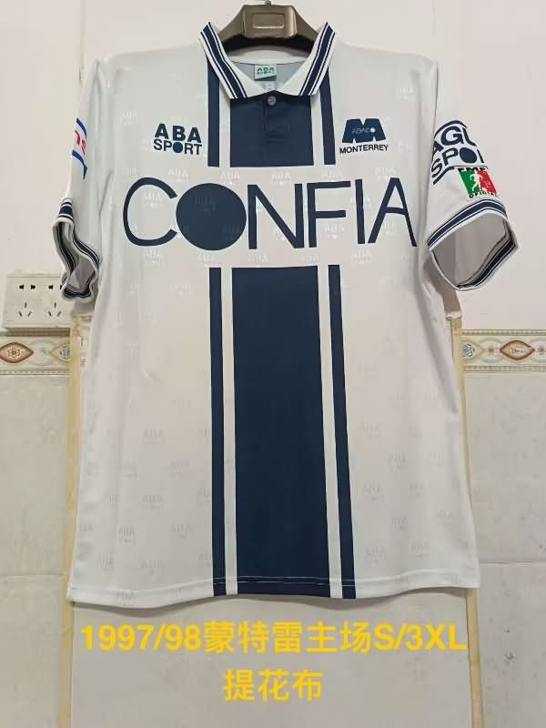 AAA(Thailand) Monterrey 1997/98 Home Retro Soccer Jersey