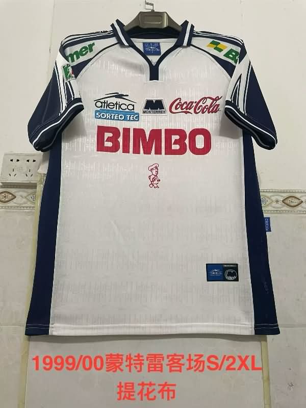 AAA(Thailand) Monterrey 1999/00 Away Retro Soccer Jersey