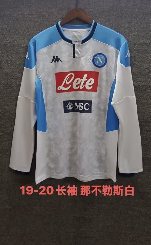 AAA(Thailand) Napoli 2019/20 Away Retro Long Sleeve Soccer Jersey