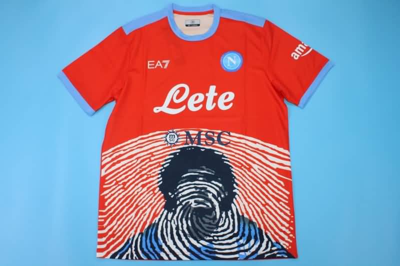 AAA(Thailand) Napoli 2021 Special Retro Soccer Jersey 04