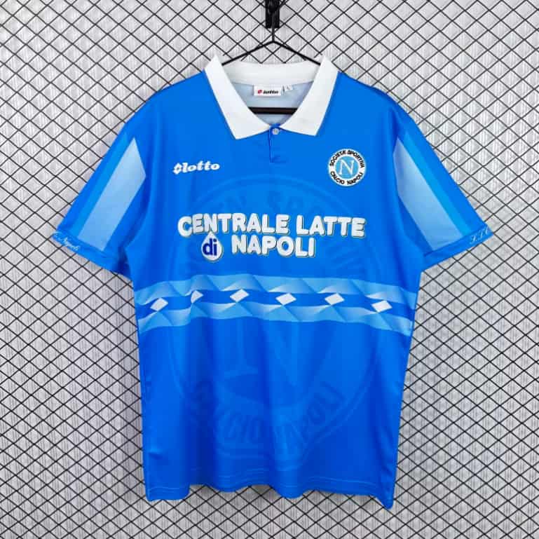 AAA(Thailand) Napoli 1996/97 Home Retro Soccer Jersey AAA(Thailand) Napoli 1996/97 Home Retro Soccer Jersey