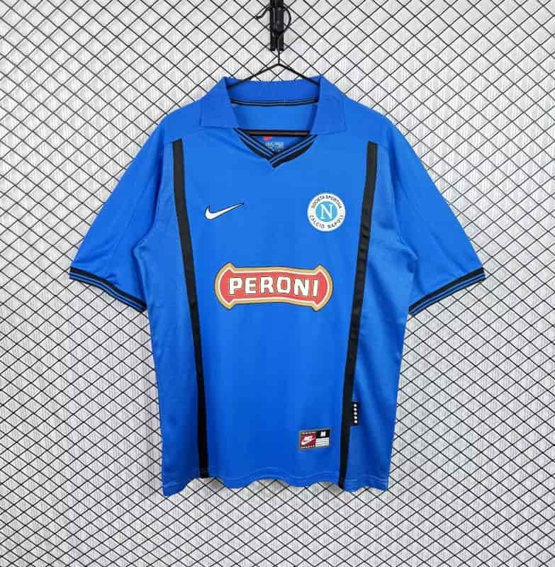 AAA(Thailand) Napoli 1999/00 Home Retro Soccer Jersey AAA(Thailand) Napoli 1999/00 Home Retro Soccer Jersey