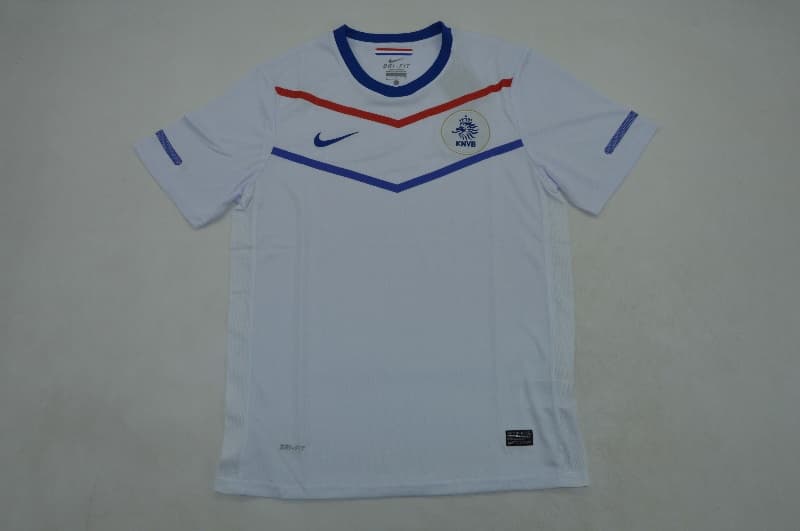 AAA(Thailand) Netherlands 2010 Away Retro Soccer Jersey