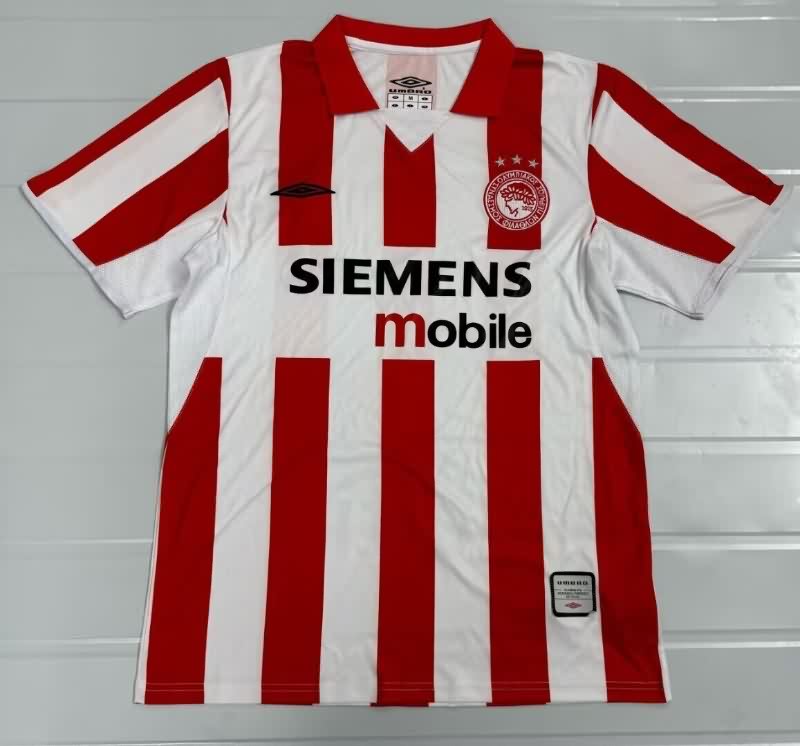 AAA(Thailand) Olympiacos 2004/05 Home Retro Soccer Jersey