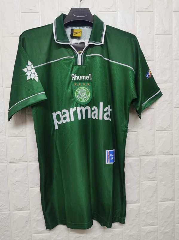 AAA(Thailand) Palmeiras 2015 Retro Home Soccer Jersey